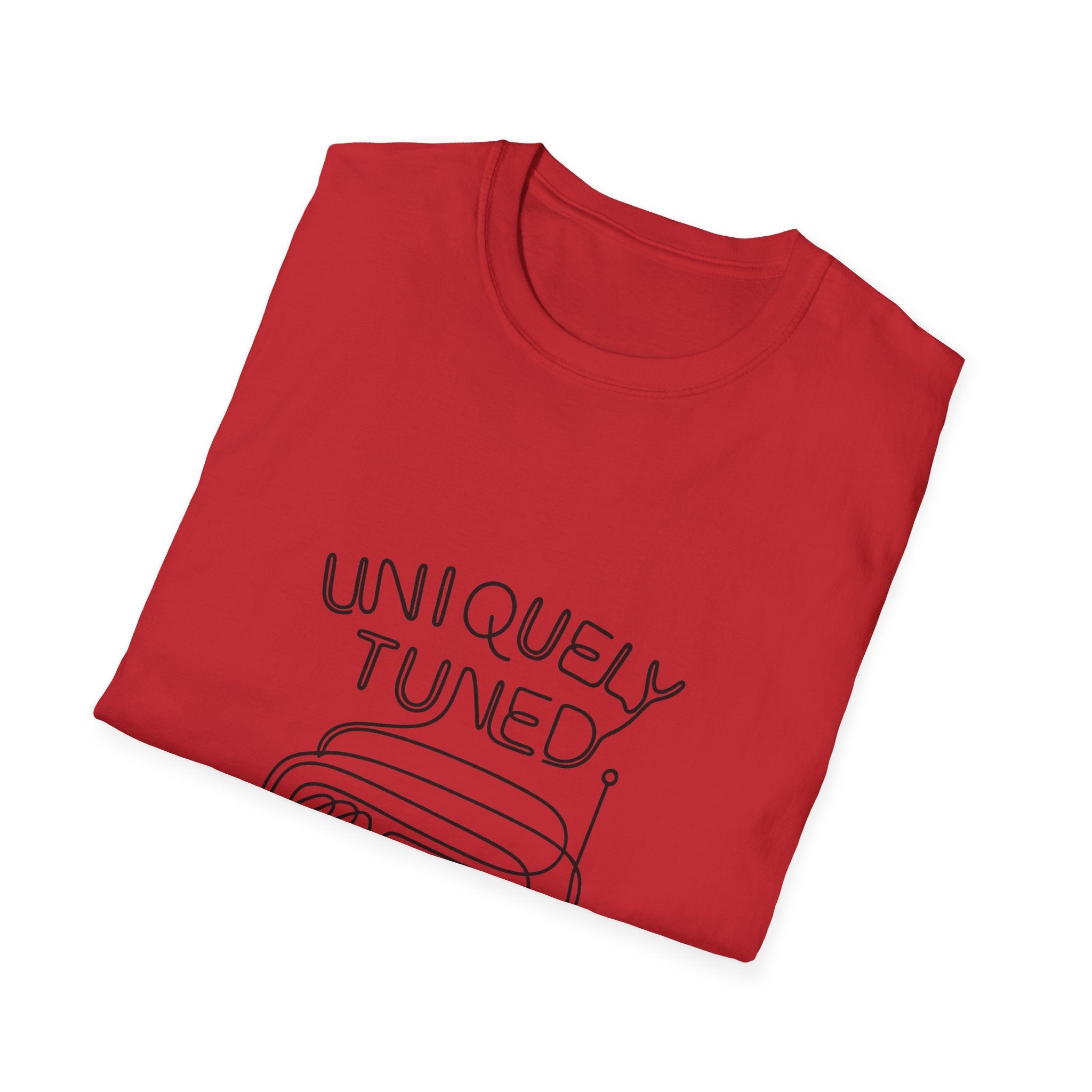 Uniquely Tuned Unisex T-Shirt, Music Shirt, Gift for Music Lovers, Casual Tee, Festival Apparel, Vintage Style Shirt